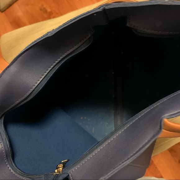 NWOT Dark Purple Tote Bag - Picture 9 of 9